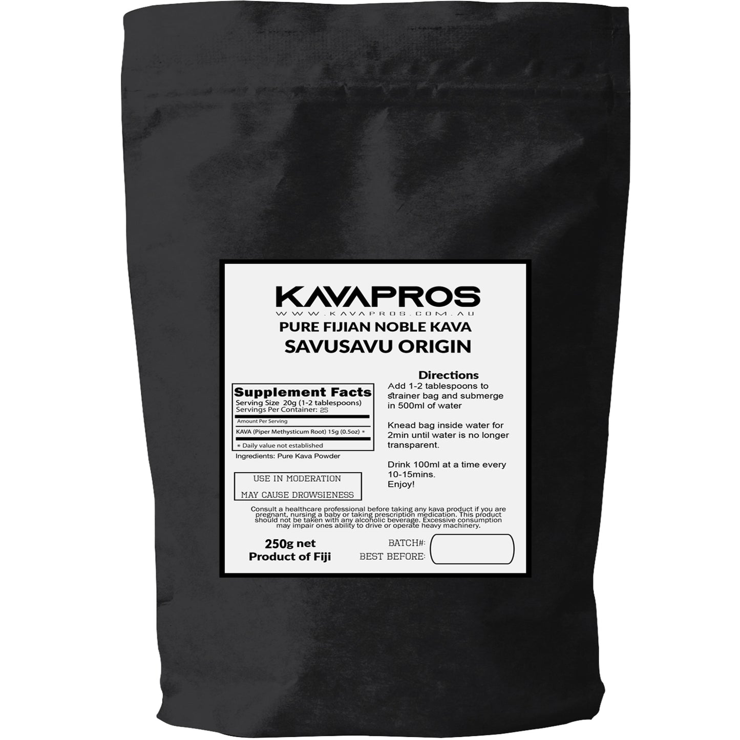 KAVA PROS SAVUSAVU ORIGIN