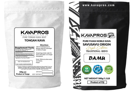 Damu & Tongan Kava 500g Each